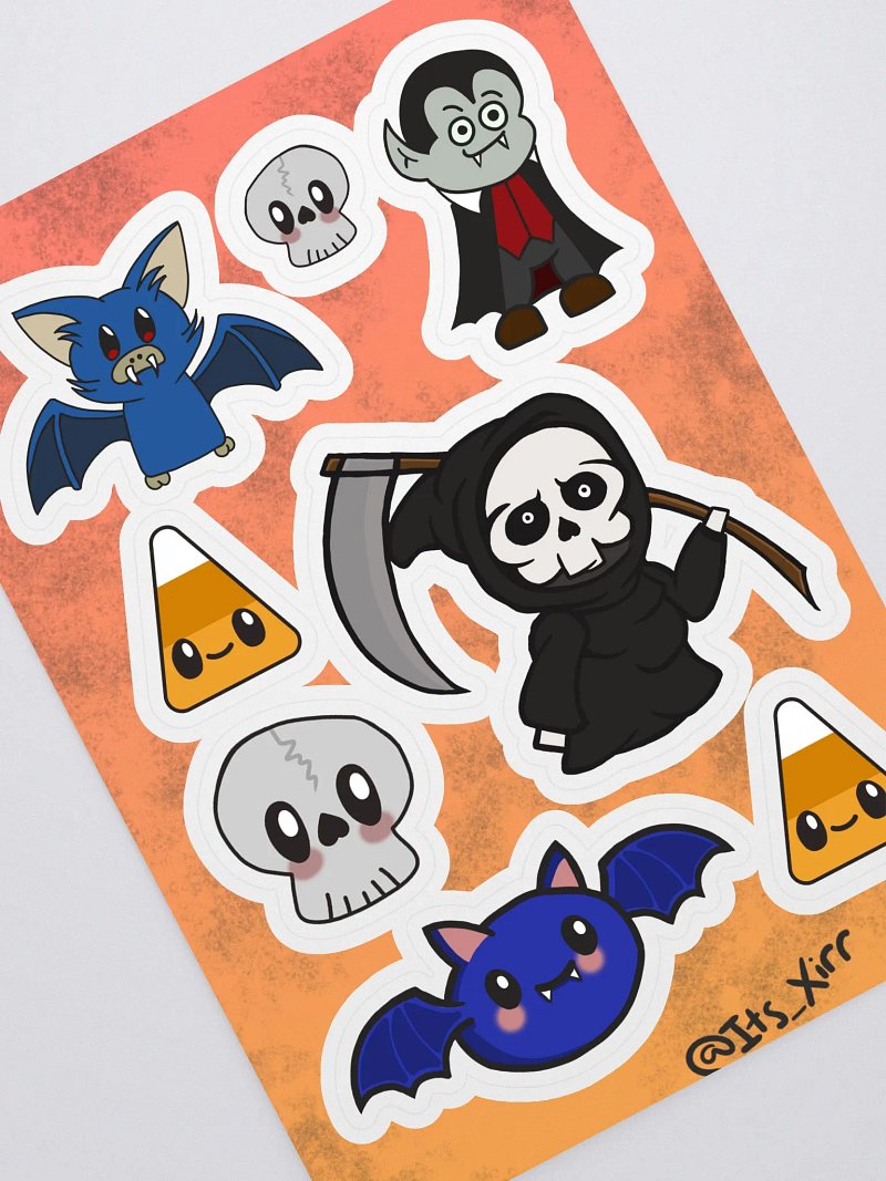 Halloween 2023 Sticker Sheet!