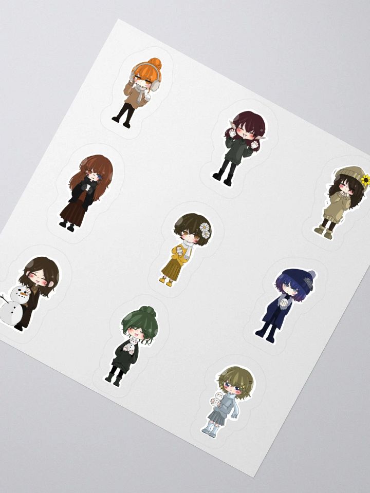 Flower Girls Winter Edition - Stickers product image (1)
