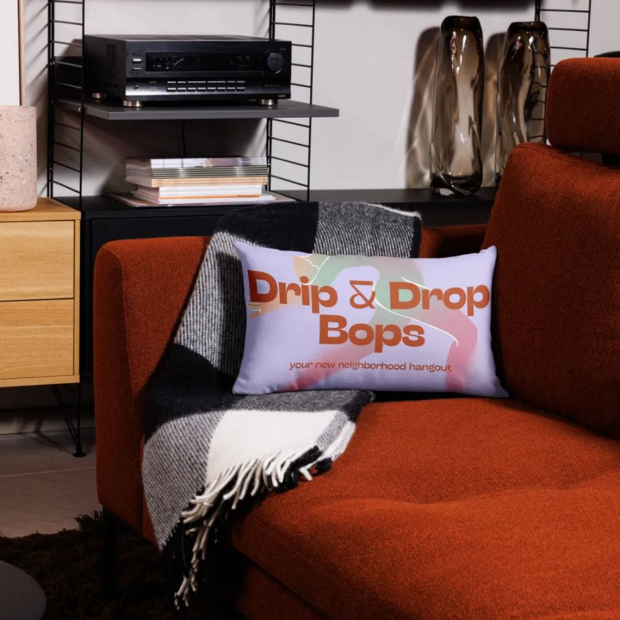 Drip & Drop Bops Premium Pillow Case product image (15)
