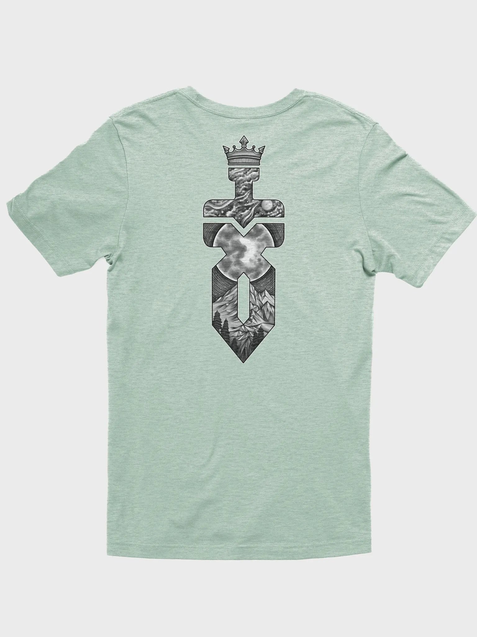 XakaCross T-shirt (Black Logo) product image (19)