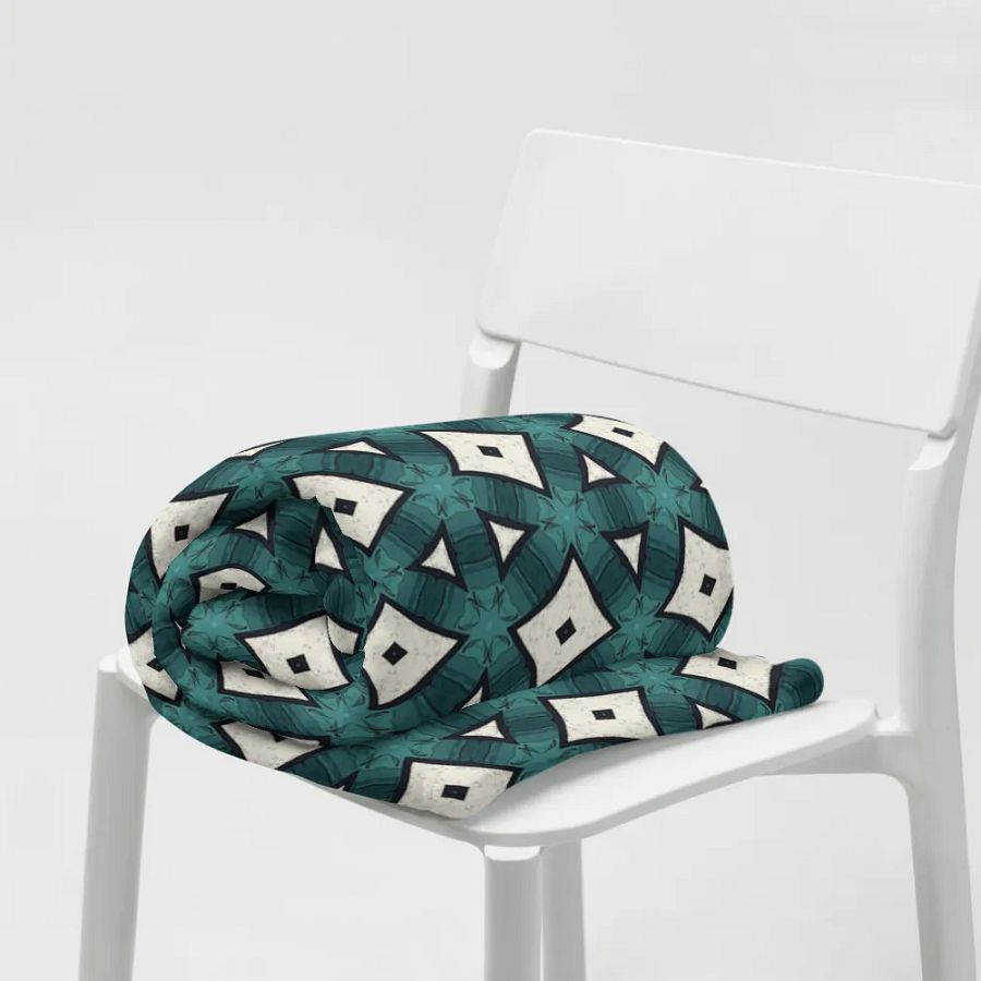Geometric Shapes Throw Blanket product image (3)