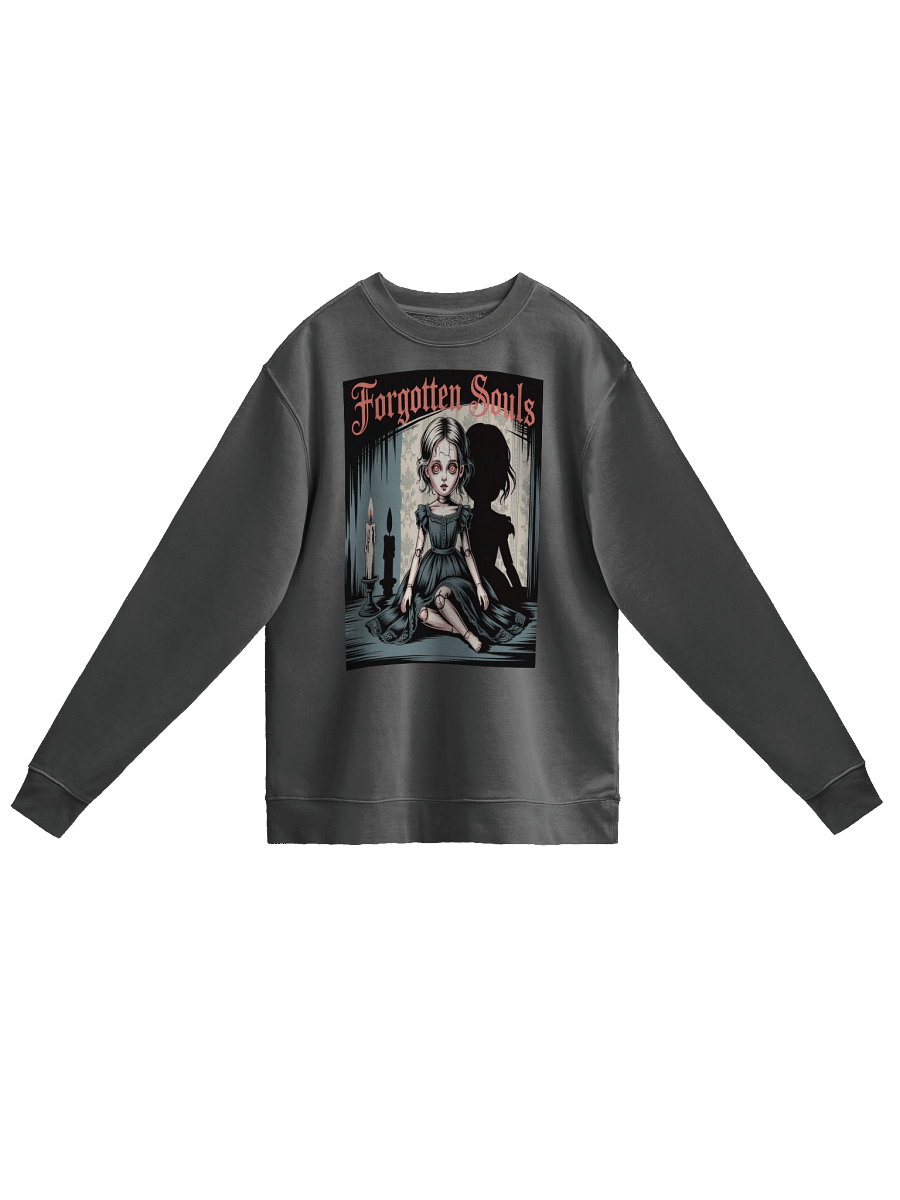 Midnight Veil Designs 'Forgotten Souls' Unisex Pigment Dyed Sweatshirt – S-3XL product image (1)