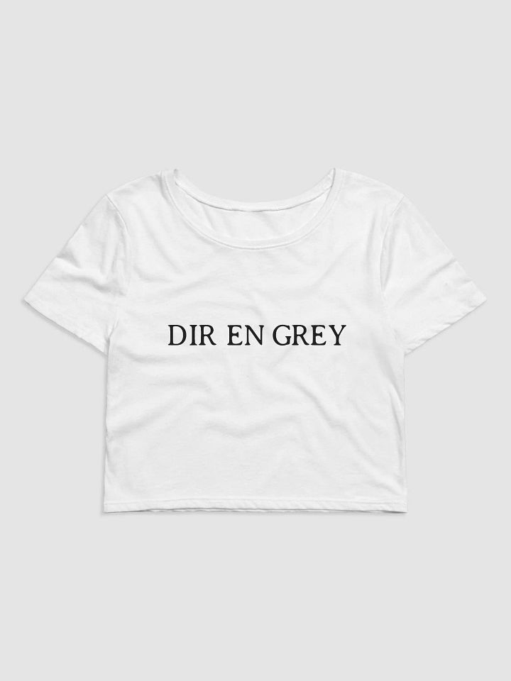 Logo Crop Top (White) product image (1)