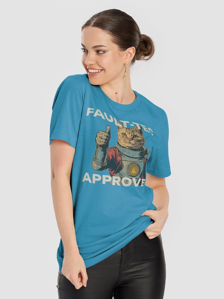 Fault-Tec Approved – Post-Apocalyptic Cat T-Shirt product image (84)