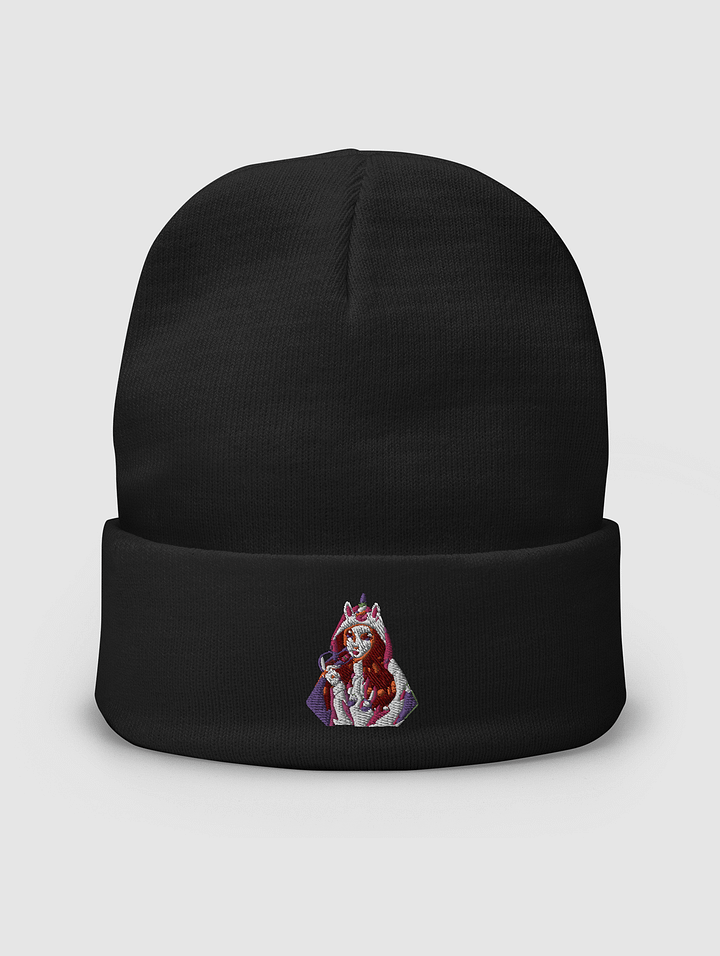 [Sadine] Embroidered Beanie product image (1)