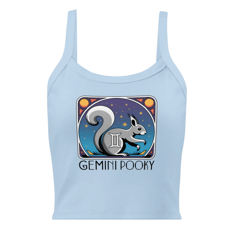 Gemini Pooky Cosmic Ribbed Tank product image (1)