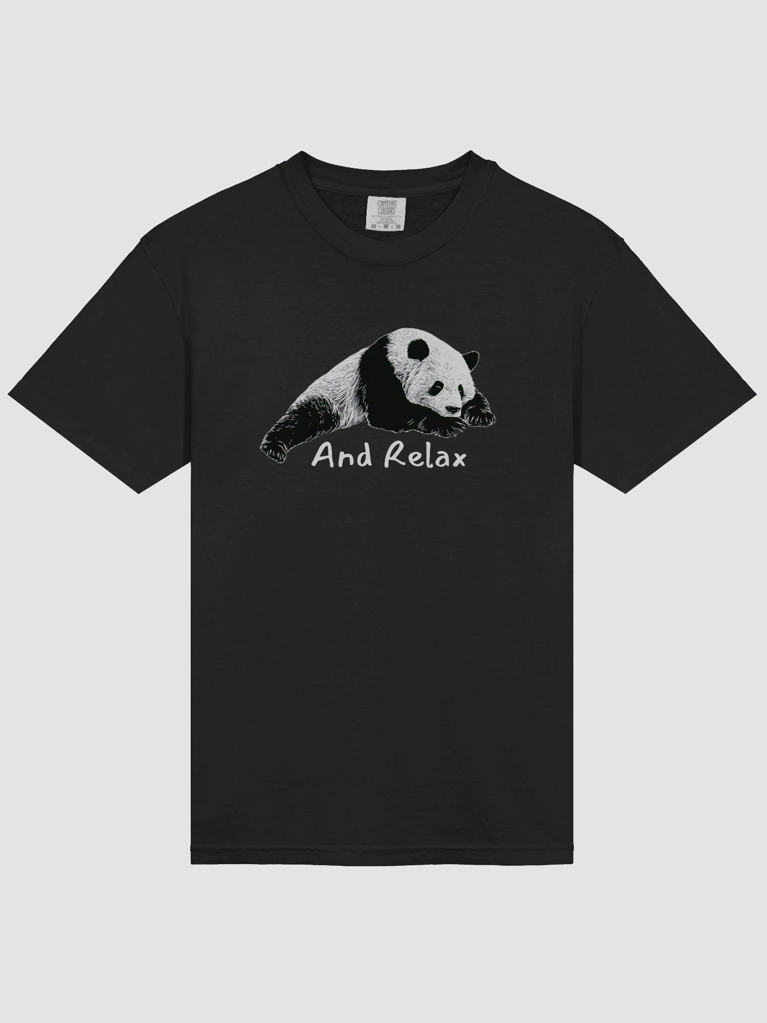 And Relax – Chilled Panda Nature Tee - Large image design product image (5)