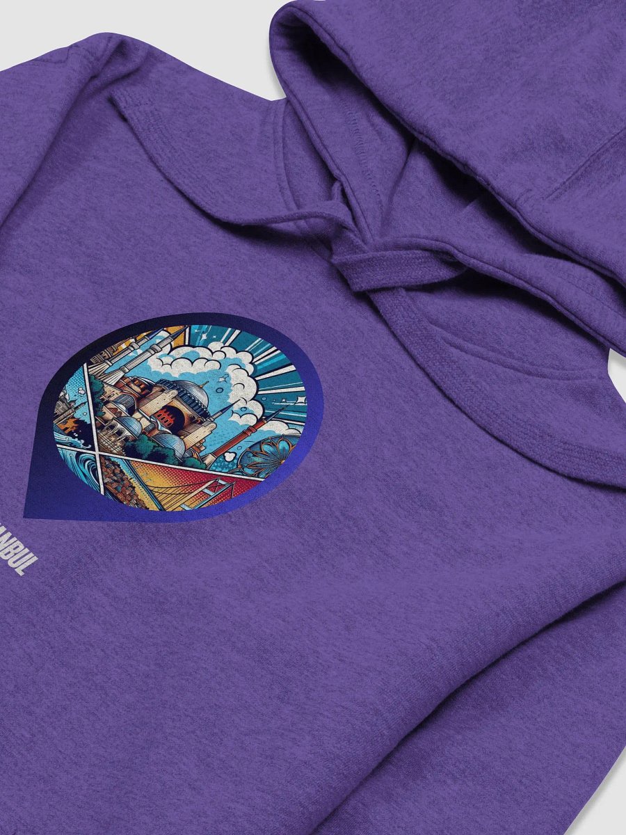 Cotton Heritage Unisex Premium Hoodie | AI design istanbul city product image (4)
