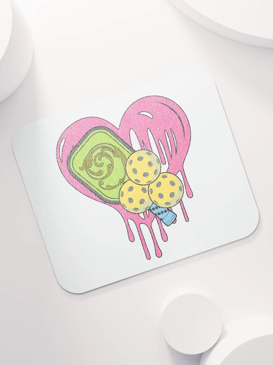 Heart Pickleball Ornate Oasis Mouse Pad product image (5)