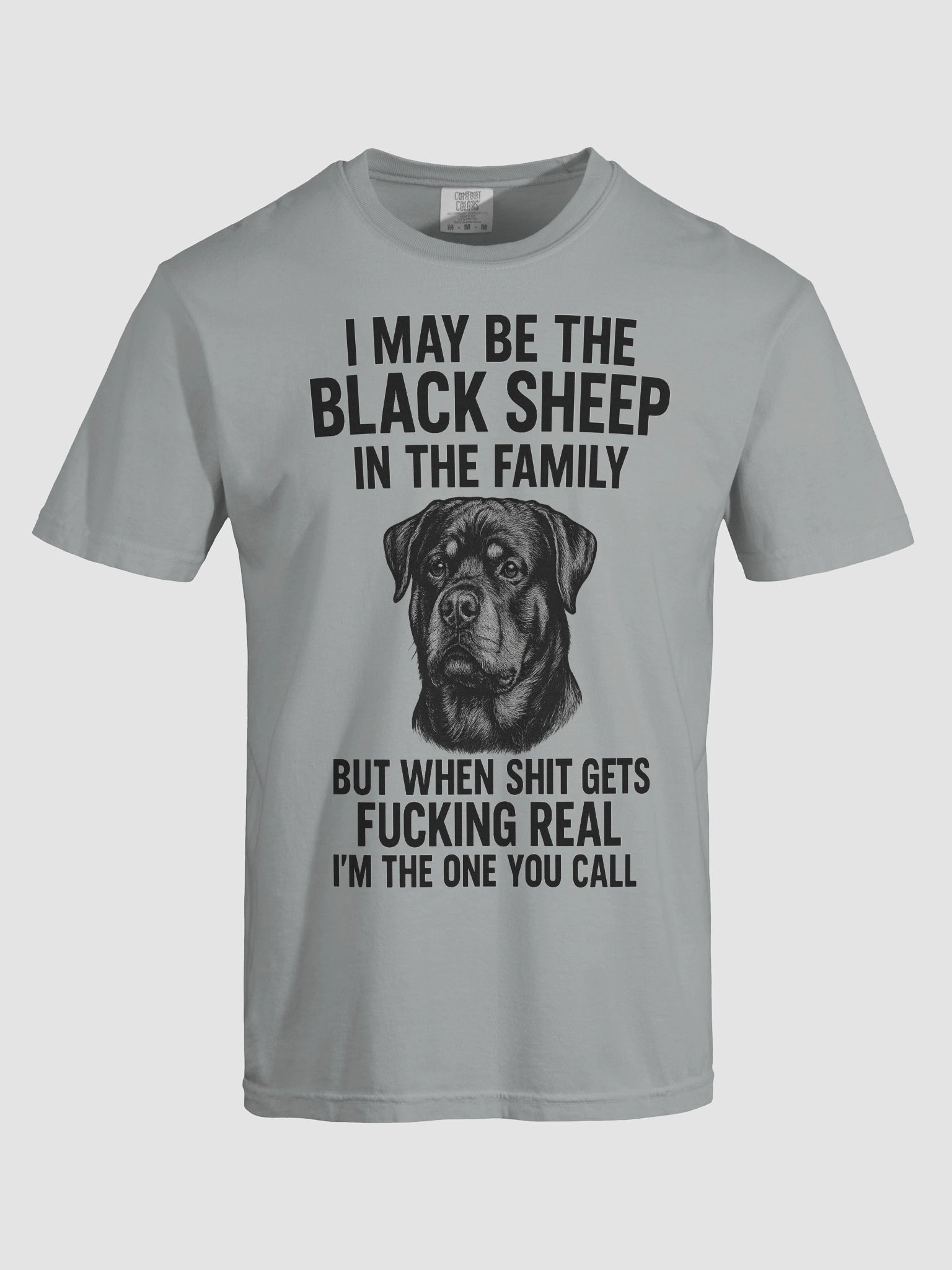 Black Sheep Attitude Rottweiler Tee product image (50)