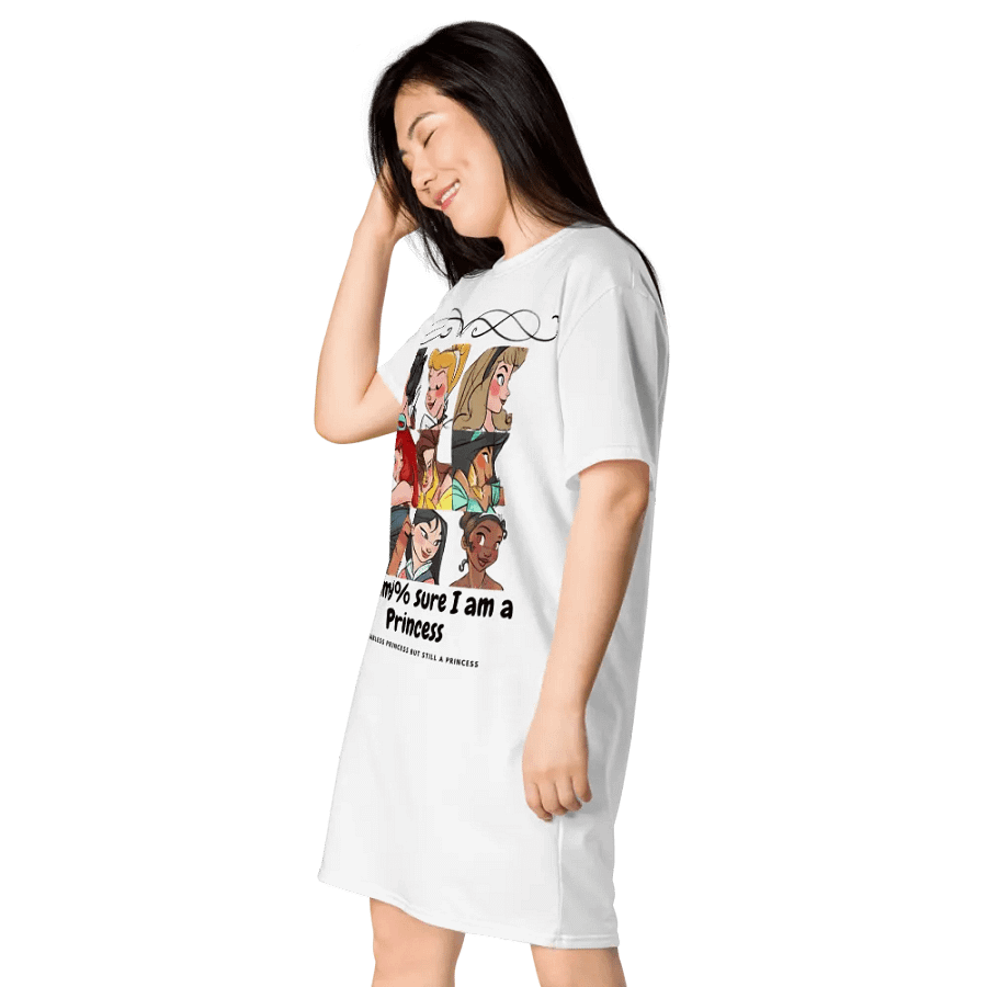 Disney Princess Shirt Dress – “99% Sure I Am a Princess” product image (3)