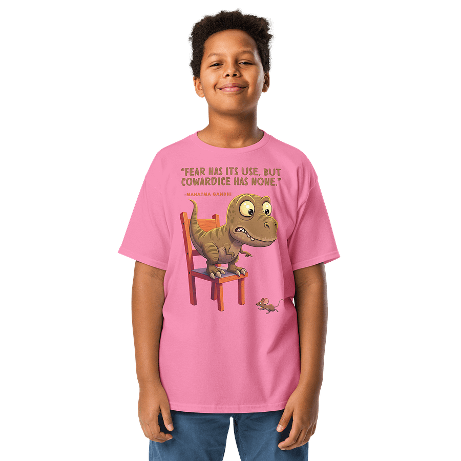 Mohatma Gandhi Motivational Quote - Dino Fear Shirt product image (3)