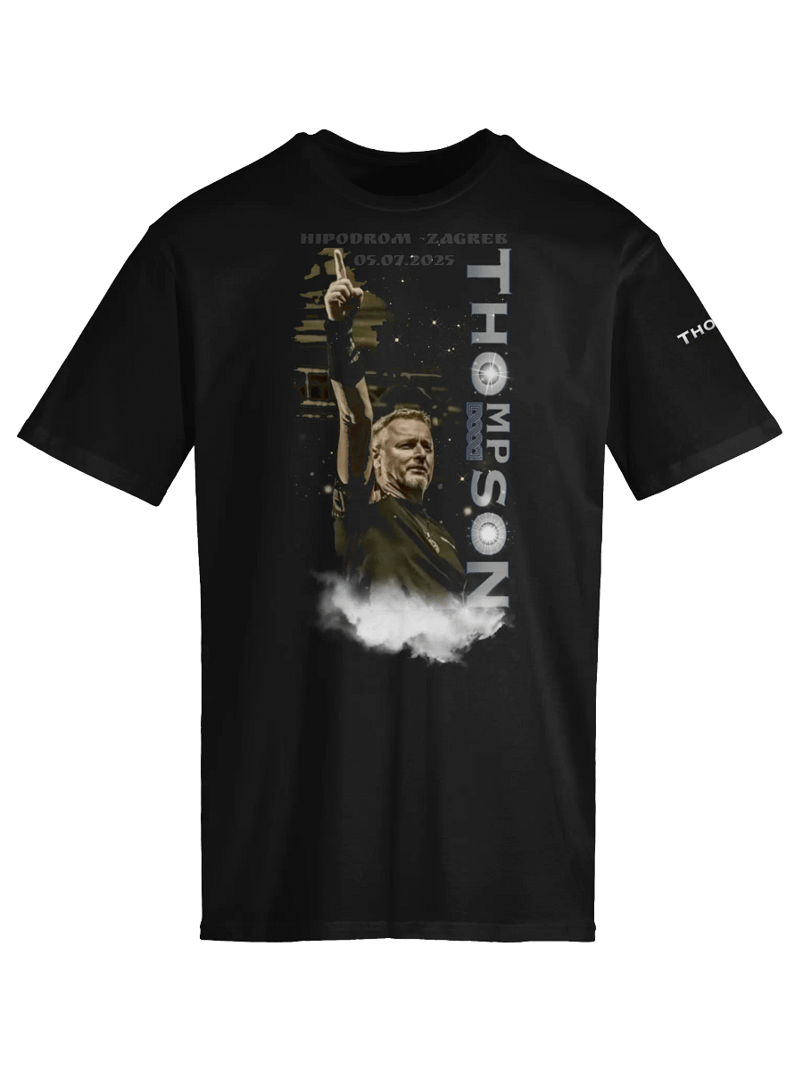 MP Thompson Hipodrom Zagreb Gold EDITION oven Pattern Unisex T-Shirt product image (9)