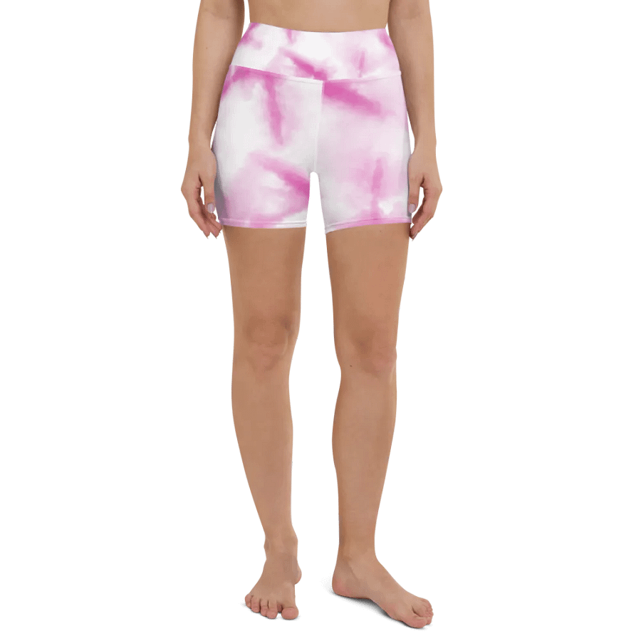 Candy Clouds Yoga Shorts product image (3)