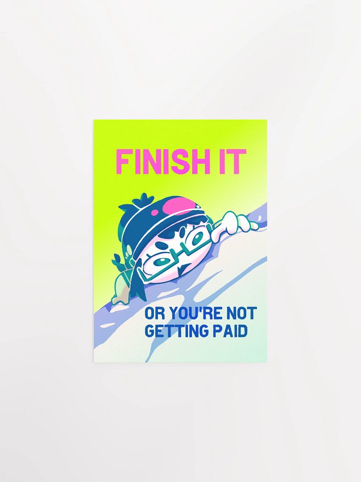 FINISH IT - Motivational Poster product image (2)