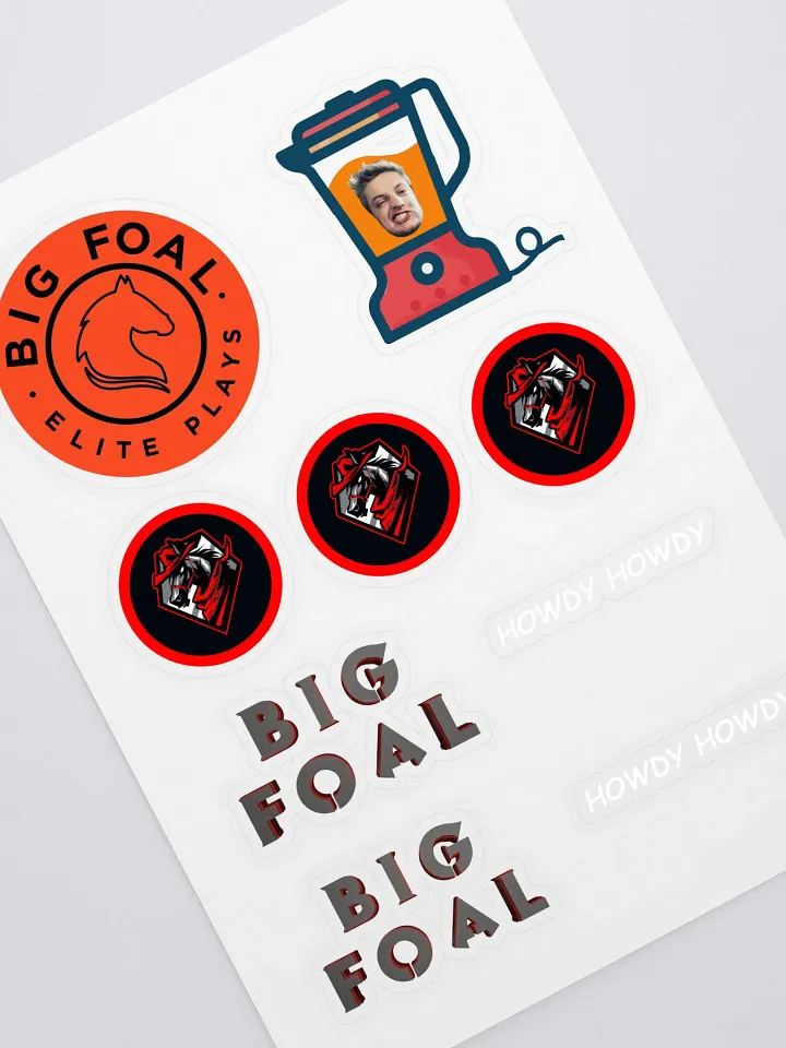 Foal Stickers product image (1)