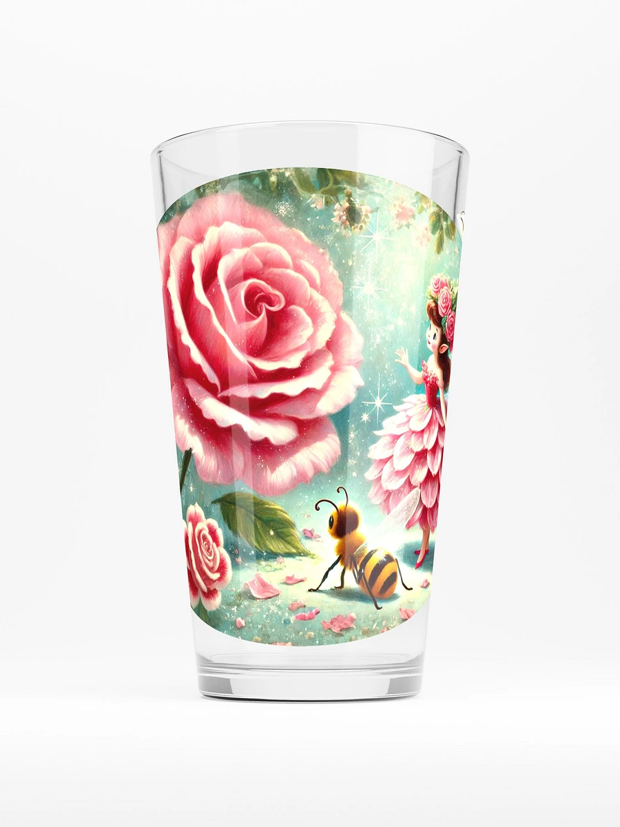 Rose Fairy and Bees 16 oz Glass product image (2)