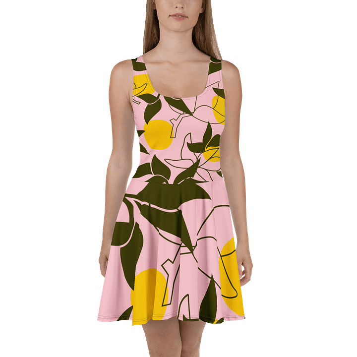Vibrant Flora Skater Dress product image (2)