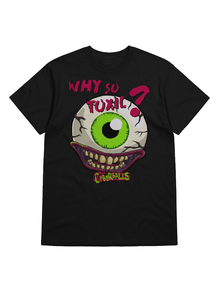 WHY SO TOXIC HEAVYWEIGHT T-SHIRT product image (1)