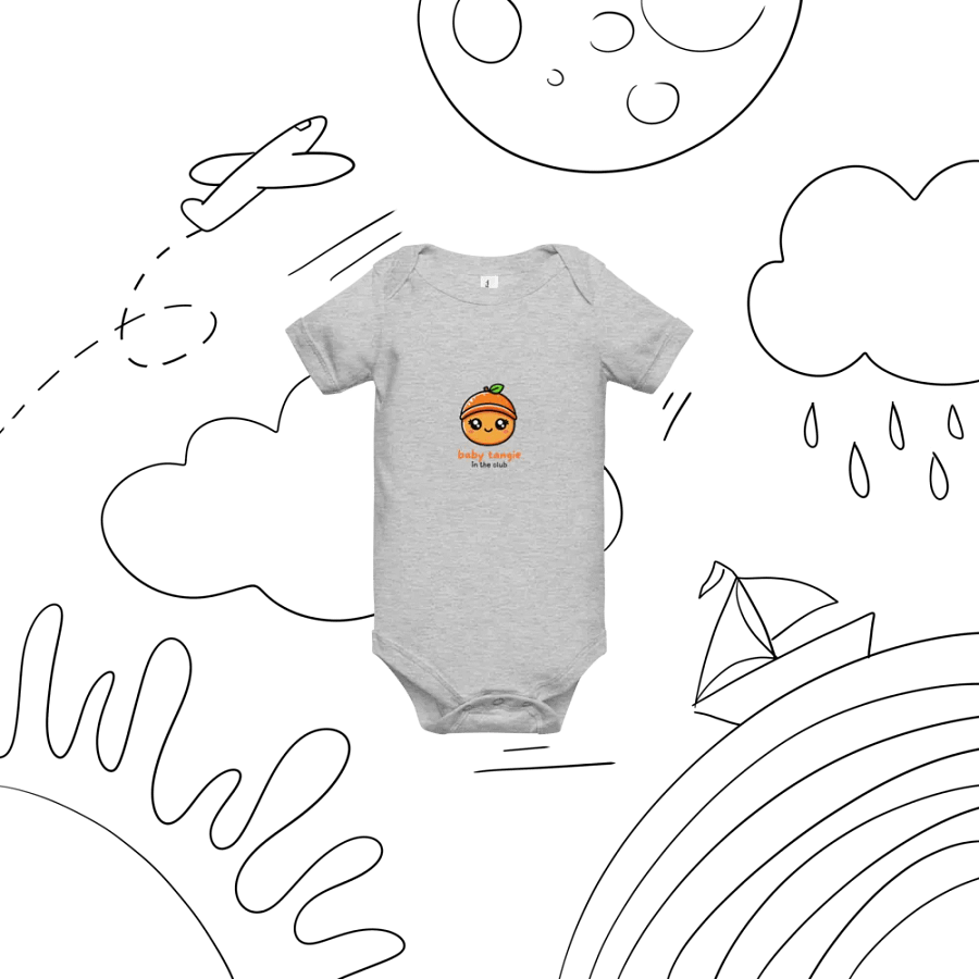Baby Tangie Ultrasoft Shortsleeve Onesie product image (21)