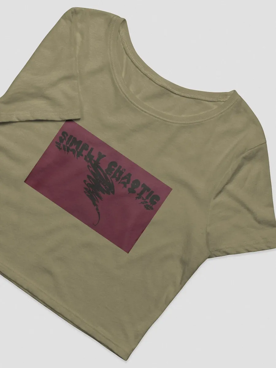 Simply Chaotic Crop Tee product image (2)