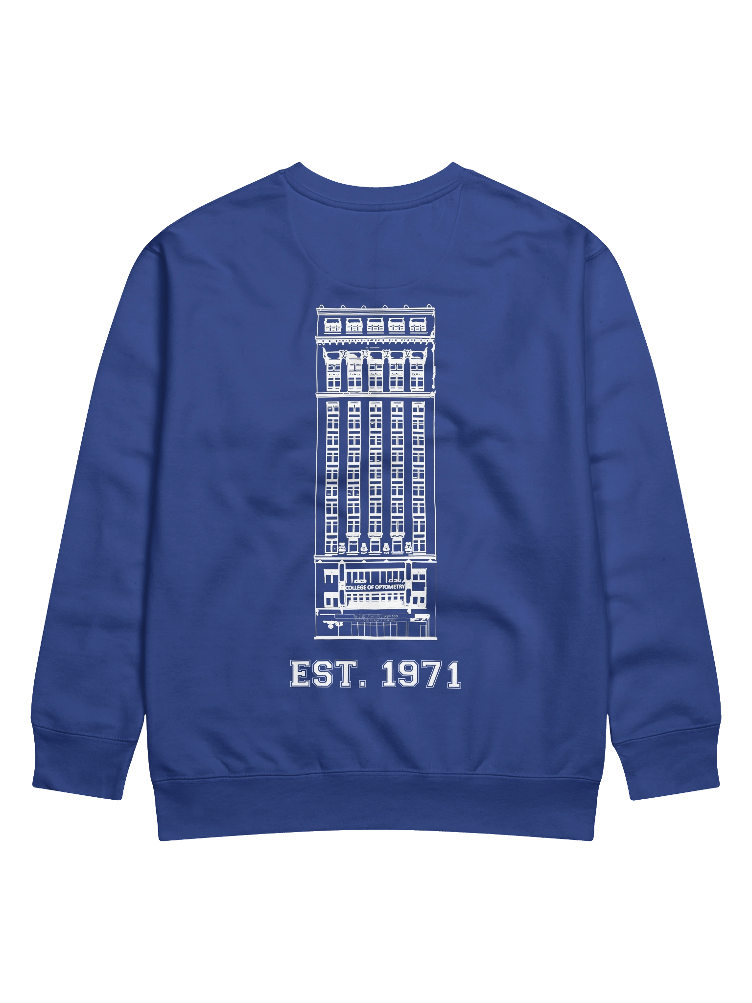 SUNY Optometry - Varsity Crew Sweatshirt product image (3)