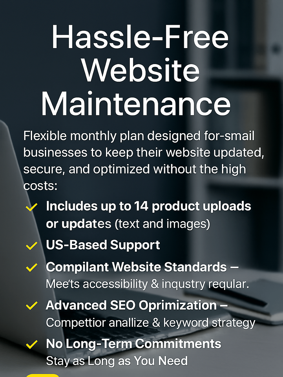 Hassle-Free Website Maintenance product image (2)