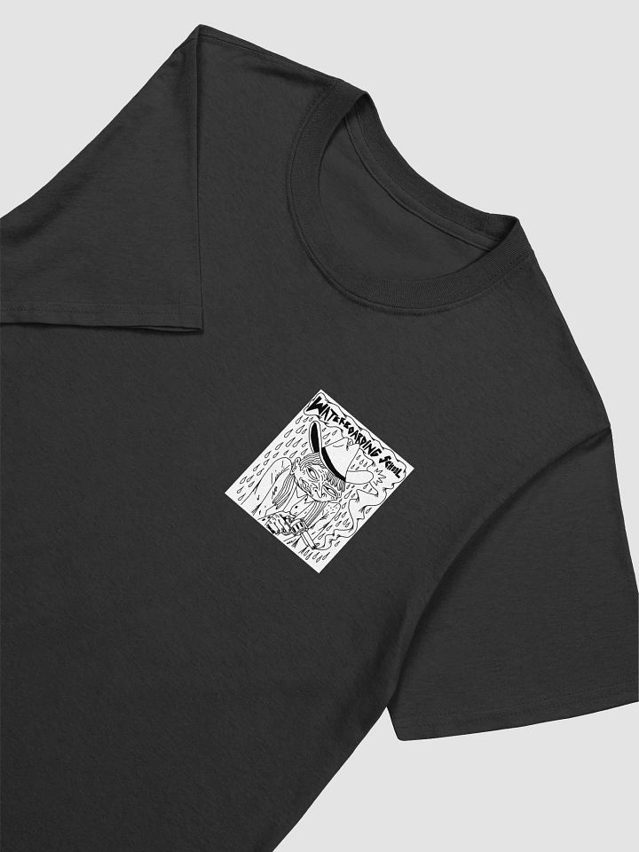 T-shirt Waterboarding School Cowboy B/W Version 2 product image (2)