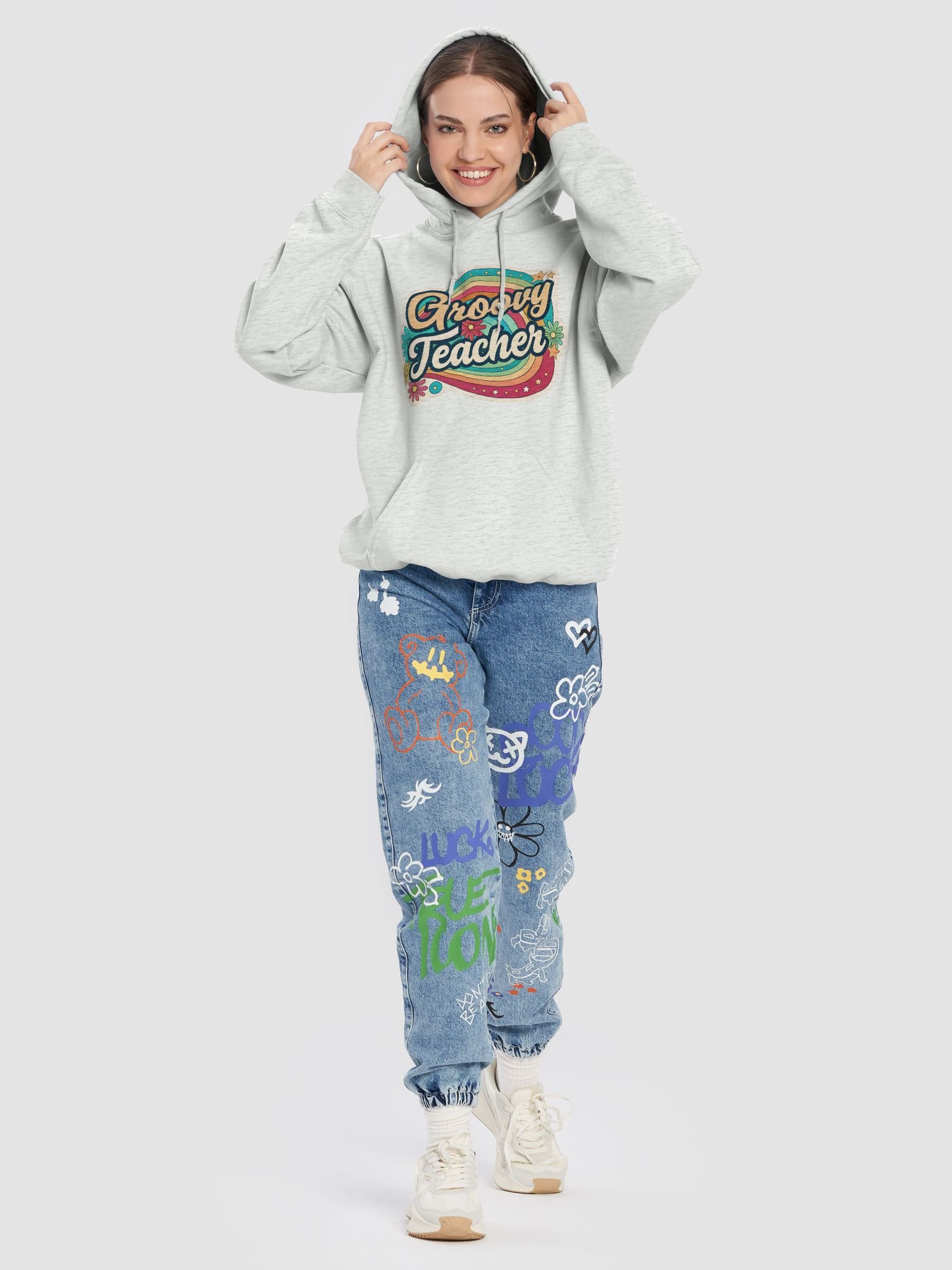 Retro Groove Hoodie product image (4)