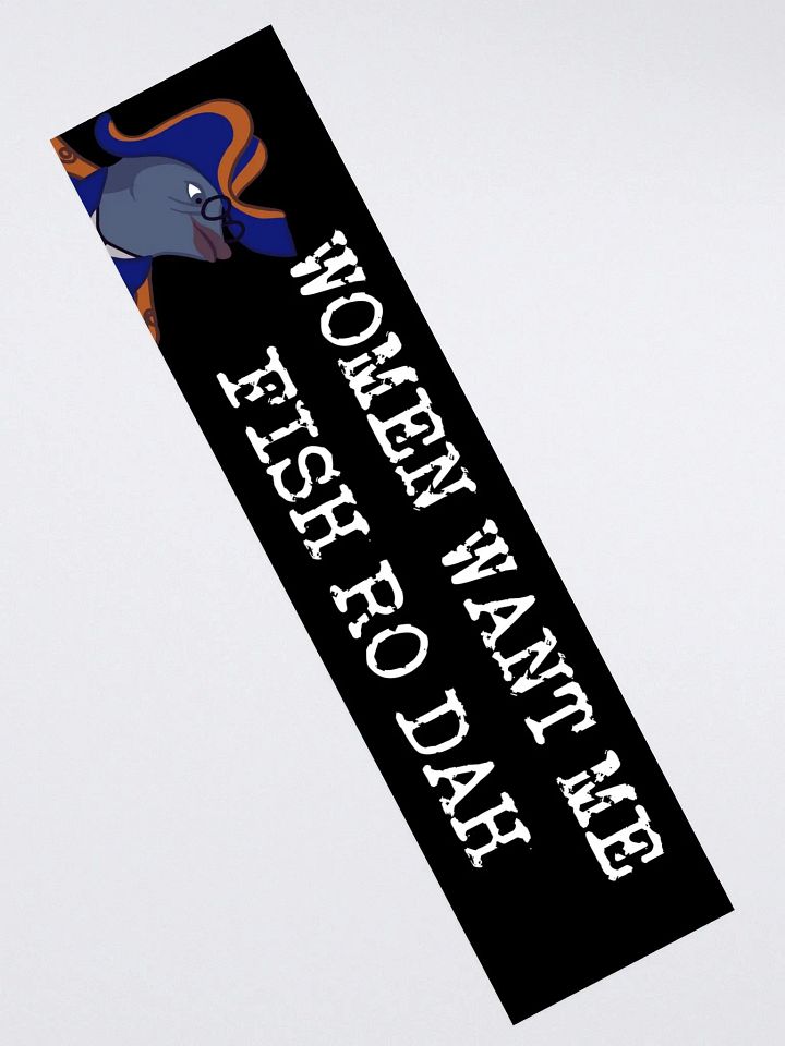 Oddly Specific Fish Bumper Sticker product image (2)