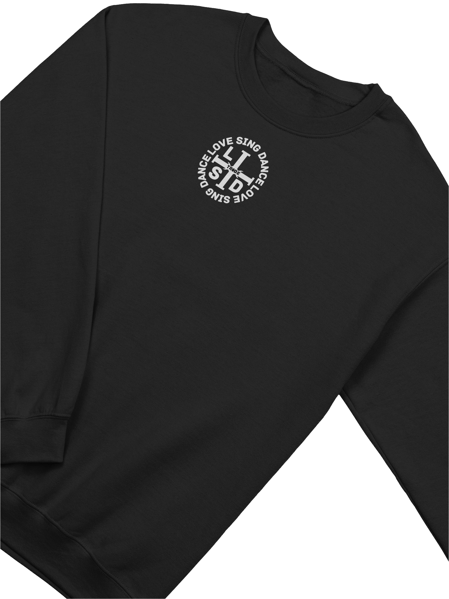 LSD TRIBE "Love Sing Dance" Mystic Sweatshirt {White Emblem} product image (3)