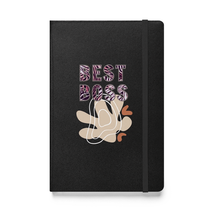 Zebra Print Best Boss Journal for friends dads moms colleagues staff product image (1)