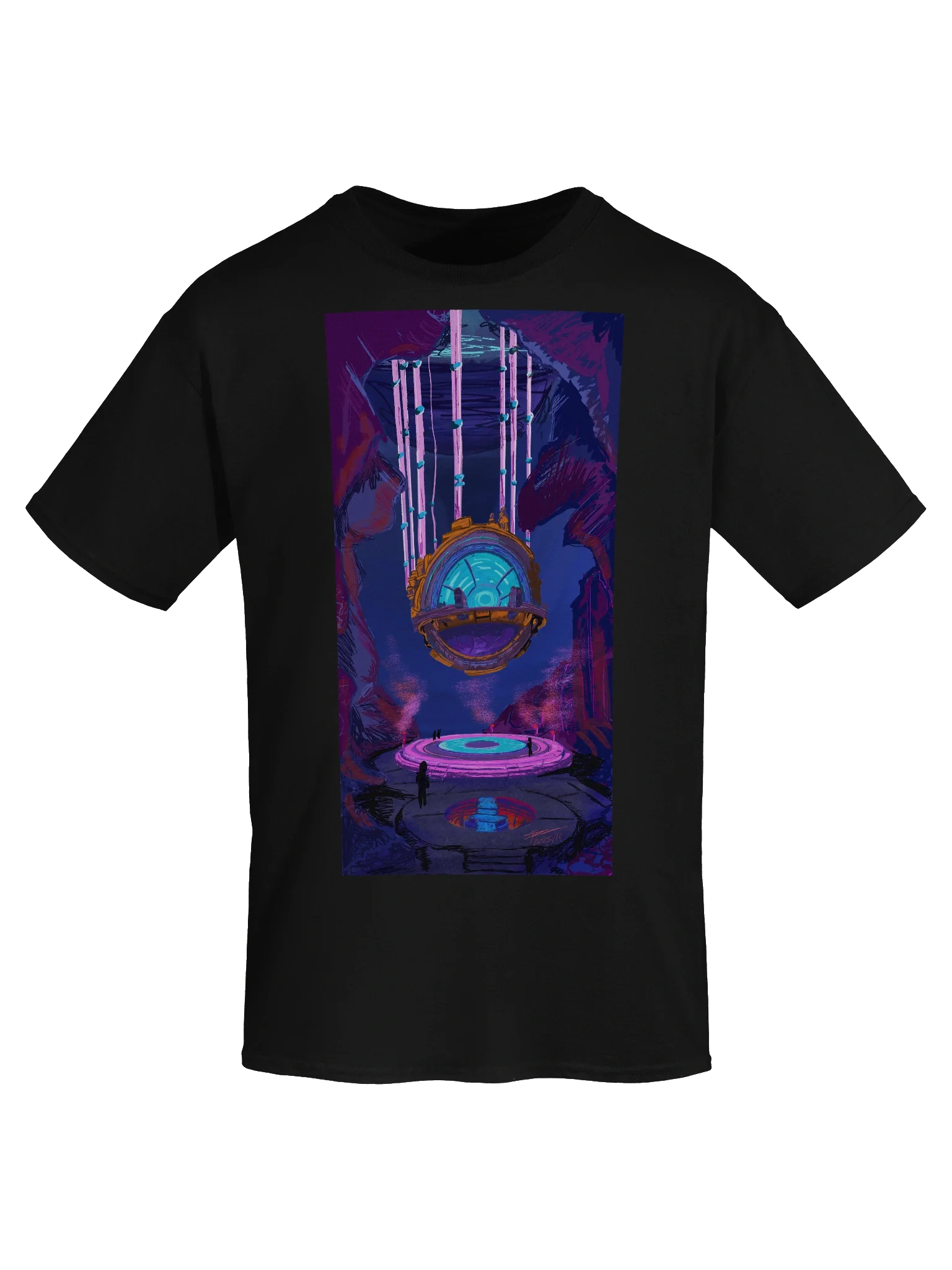 Clear But Complex - Harmonic Construct Tee product image (55)