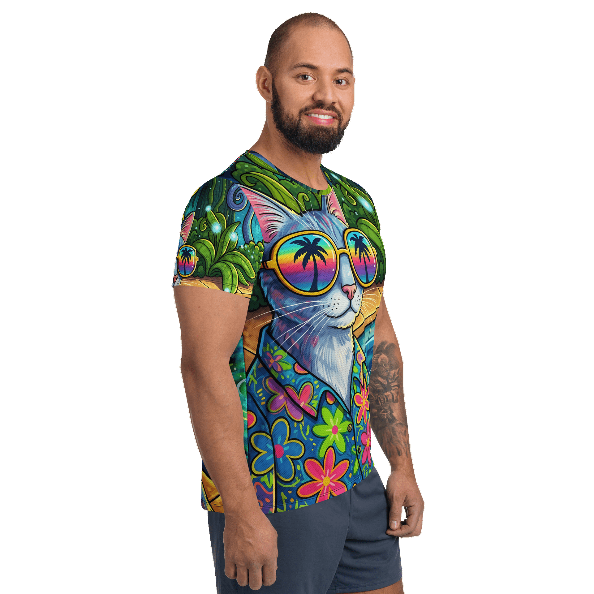 Team Spirit All-Over Athletic Tee product image (4)