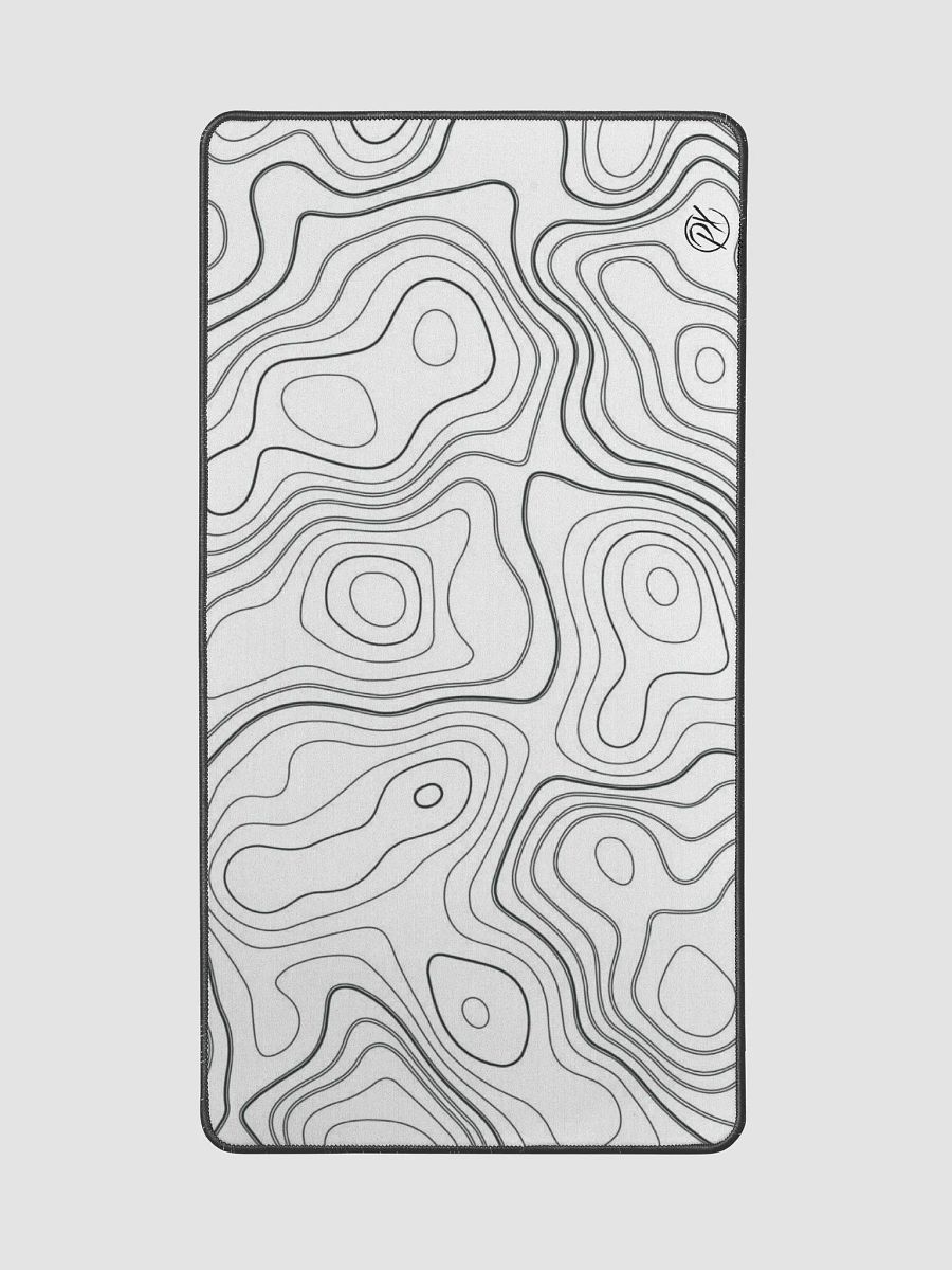 White Topo Mousepad product image (2)