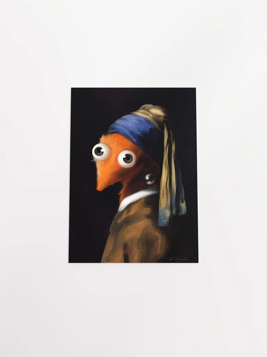 Worm With a Pearl Earring [Print] product image (4)
