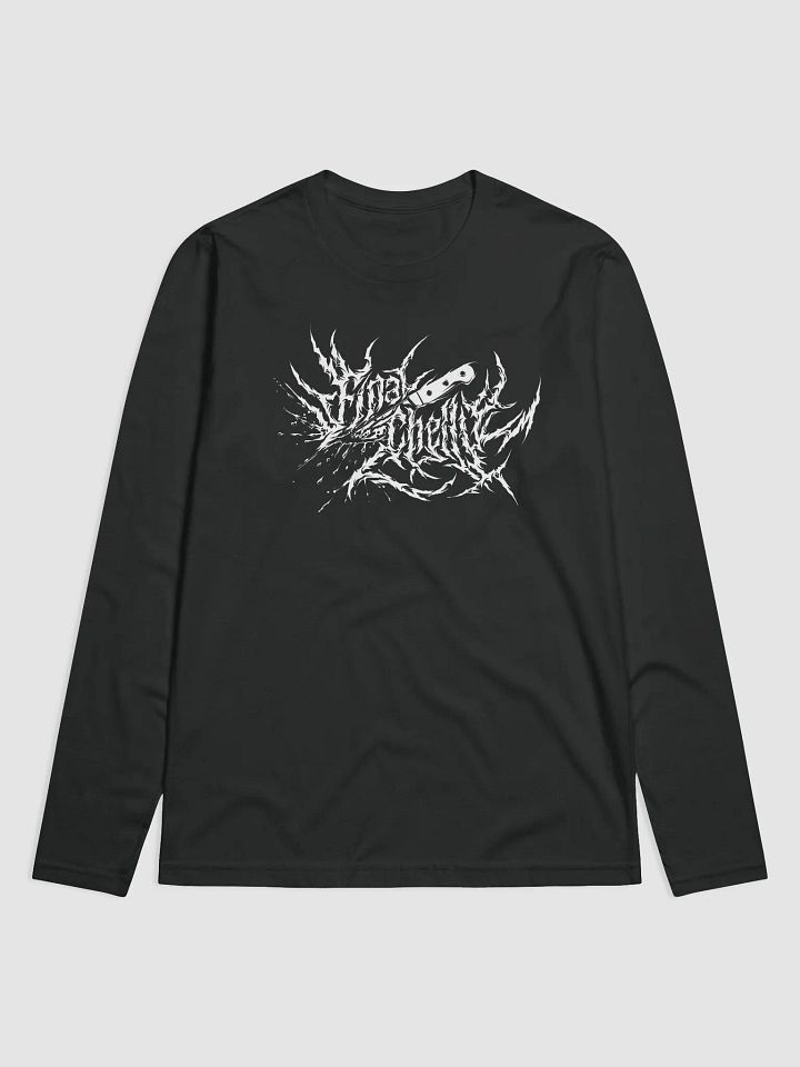 Keep It Metal White Logo Premium Fitted Printed Long Sleeve product image (1)