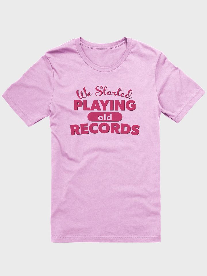 We Started Playing Old Records (red) product image (7)