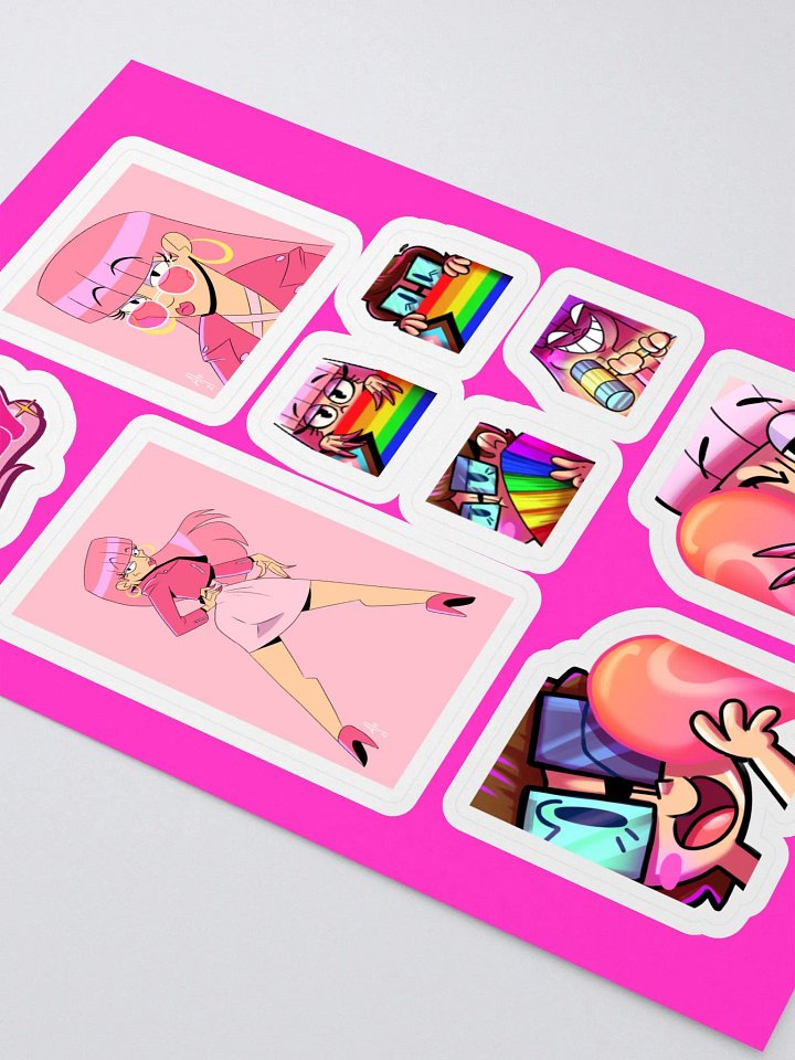 Die cut Sticker sheet product image (2)