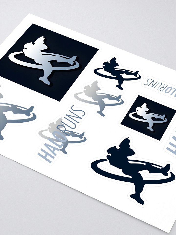 HaloRuns Sticker Sheet product image (2)