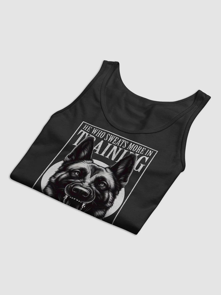 He Who Sweats More in Training Bleeds Less in Battle - Unisex Tank Top product image (3)
