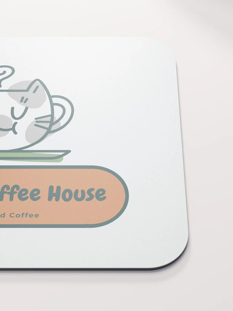 Loraine's Kitty Coffee Mouse Pad product image (5)