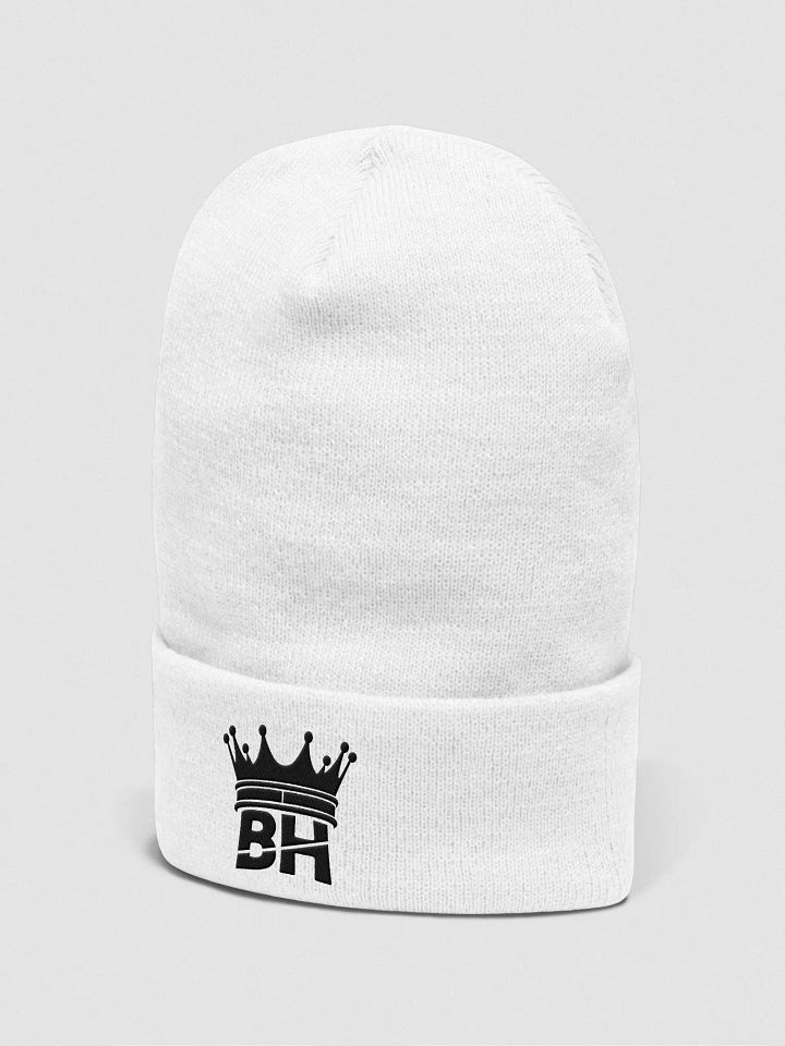 White Boxhead Beanie product image (2)