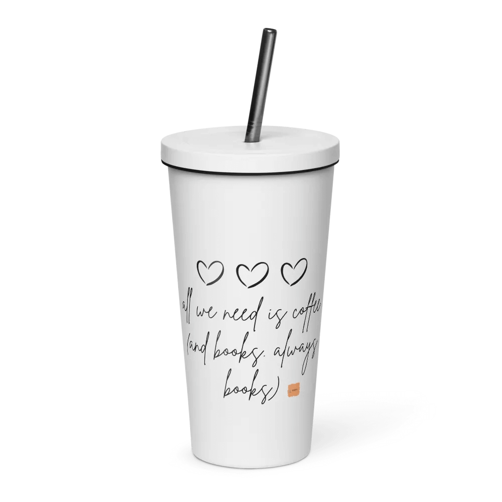 White Books by DL White tumbler- coffee edition product image (1)