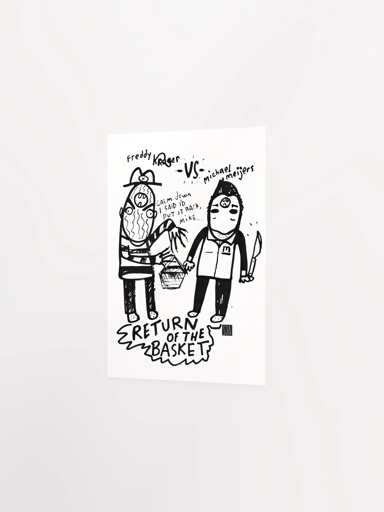 Return of the Basket matte poster product image (16)