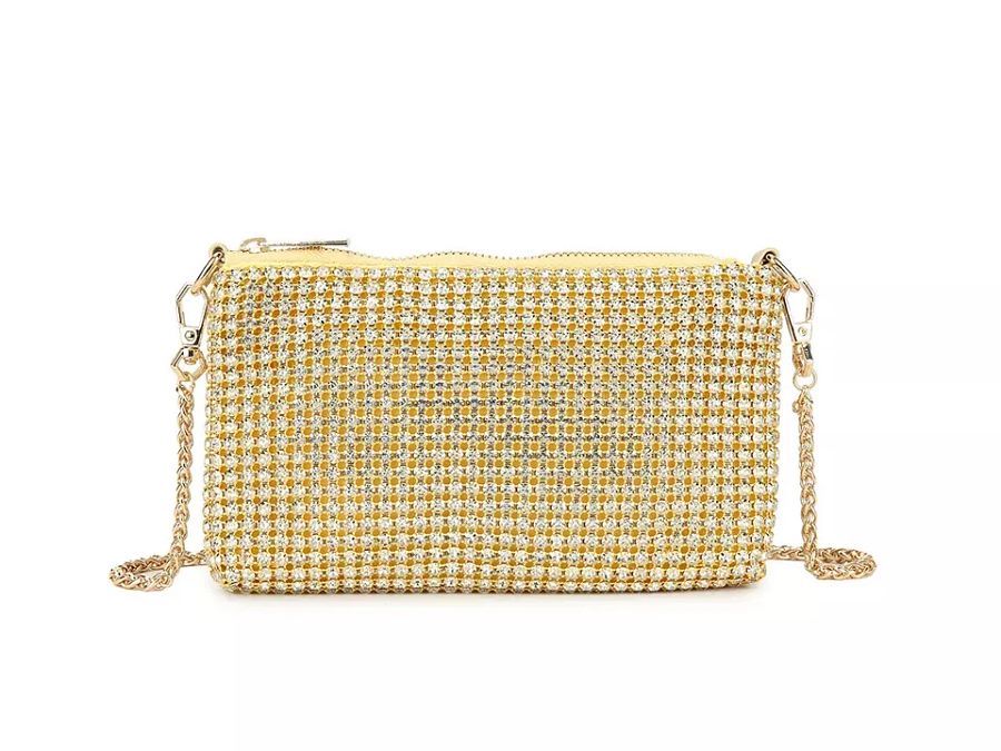Women's Sparkly Diamante Clutch Bag Wedding product image (3)