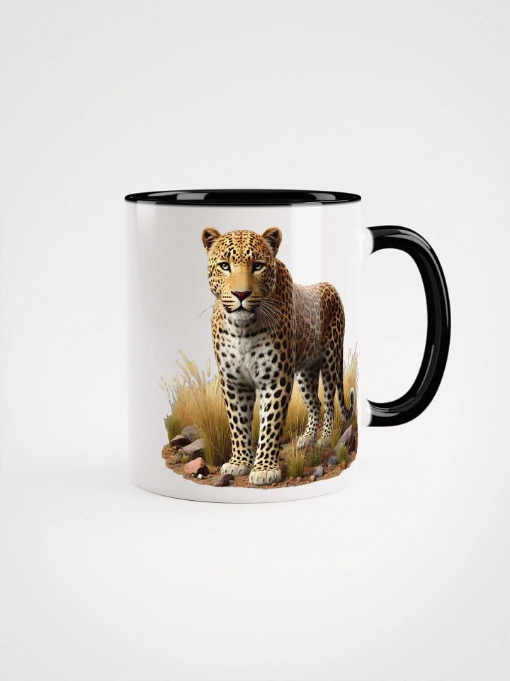 Leopard Gaze Ceramic Mug. product image (1)