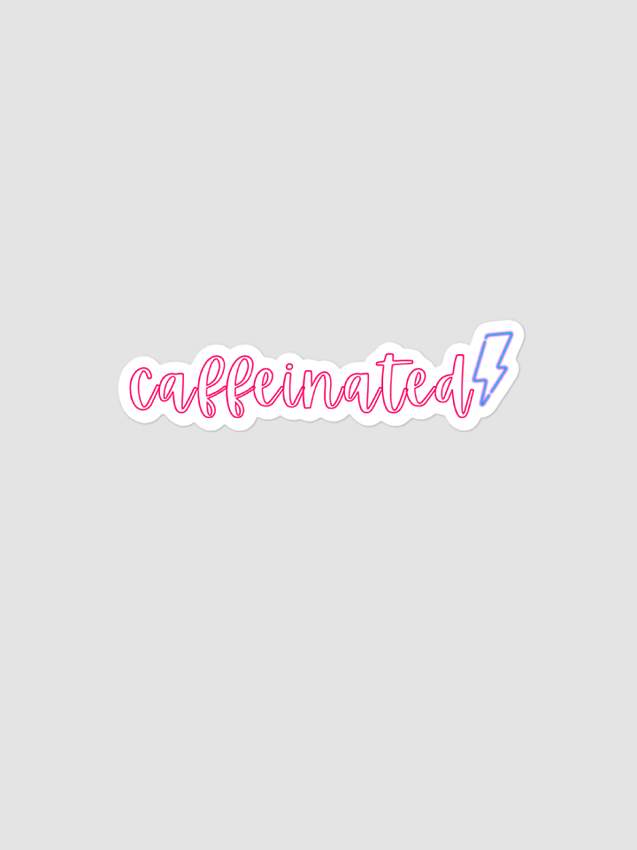 Caffeinated stickers product image (2)