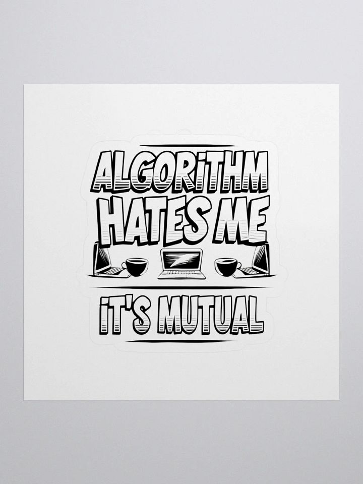 Algorithm Hates Me Sticker Set product image (1)