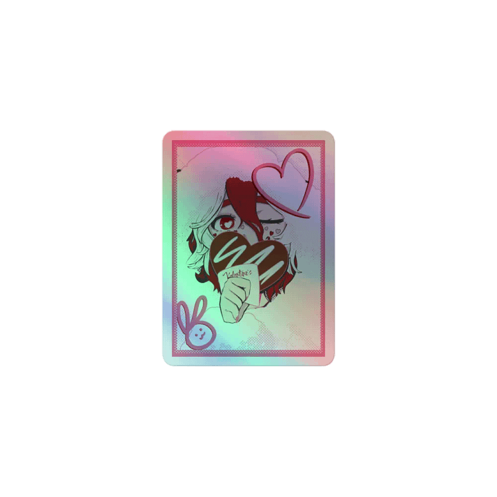 Shiny valentine sticker product image (1)
